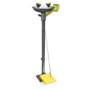 ECO-62000-F Eye/Facewash Unit | Freestanding Facewash Unit Hand/Foot Operated Eyewash Face Wash | Safety Showers | Safety | Ecospill | Lab Eyewash | Brisbane Sydney Melbourne Perth Adelaide Canberra